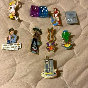 Hard Rock Collectors pins